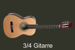 Die beste 3/4 Gitarre