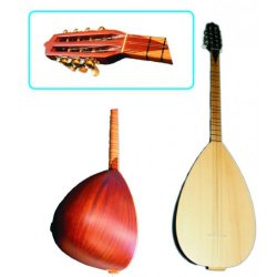 Türkische Gitarre Baglama Kurzhals