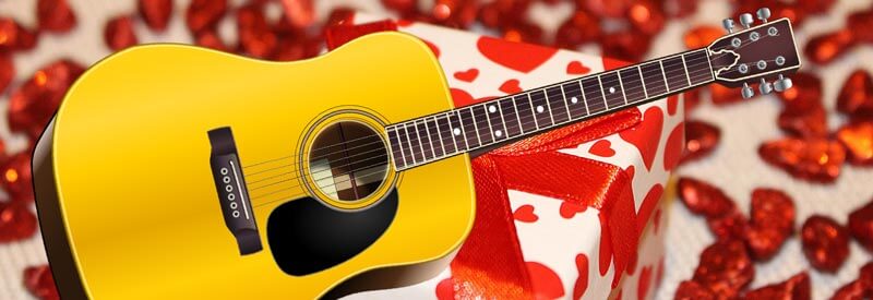 Gitarre als Geschenk