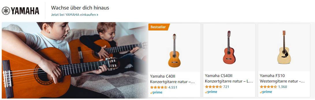 yamaha Gitarren